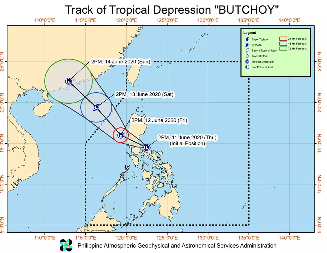 LPA turns into Tropical Depression Butchoy