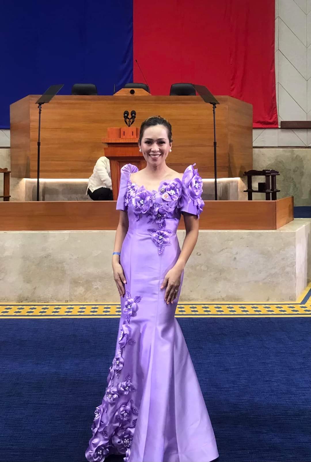 LOOK: Rep. Vanessa Aumentado proudly wears made in Bohol on Bongbong Marcos’ first Sona