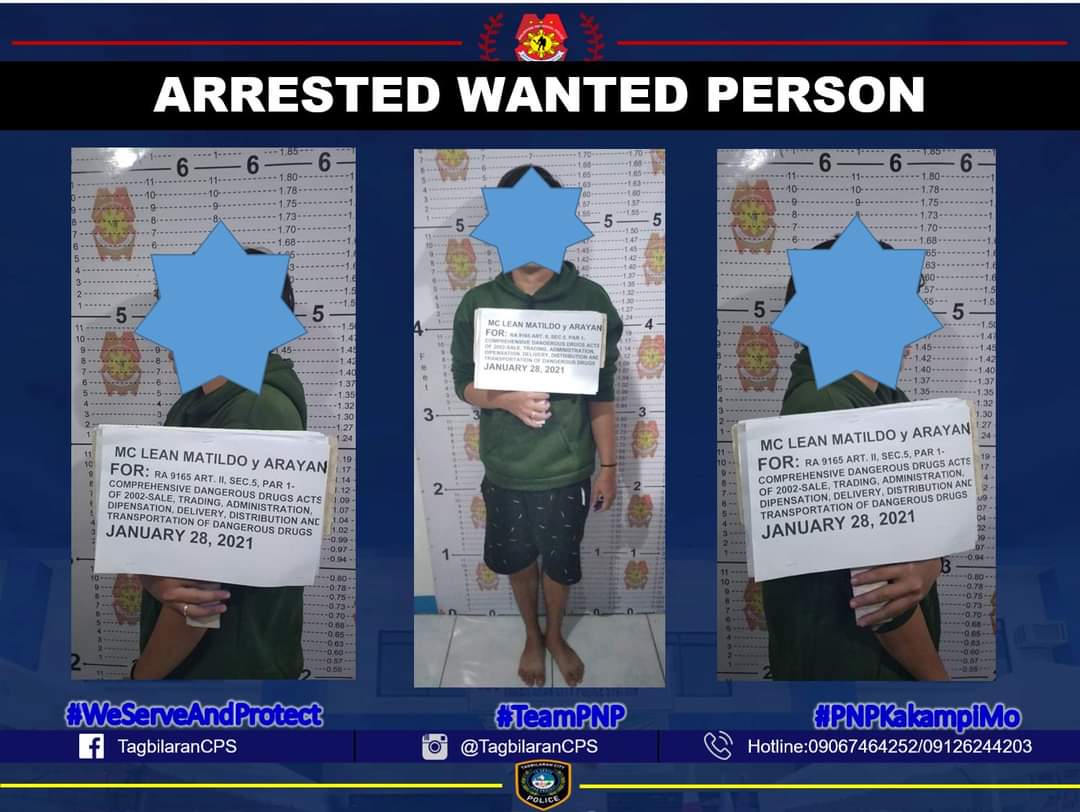 Top 2 Most Wanted in Tagbilaran arrested