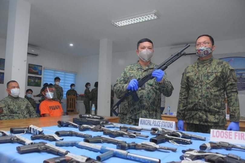 3 most wanted persons nabbed in separate ops in Bohol, 63 loose firearms seized