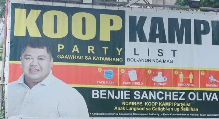 Number 137 KOOP- Kampi partylist gains more supporters in Bohol, survey shows