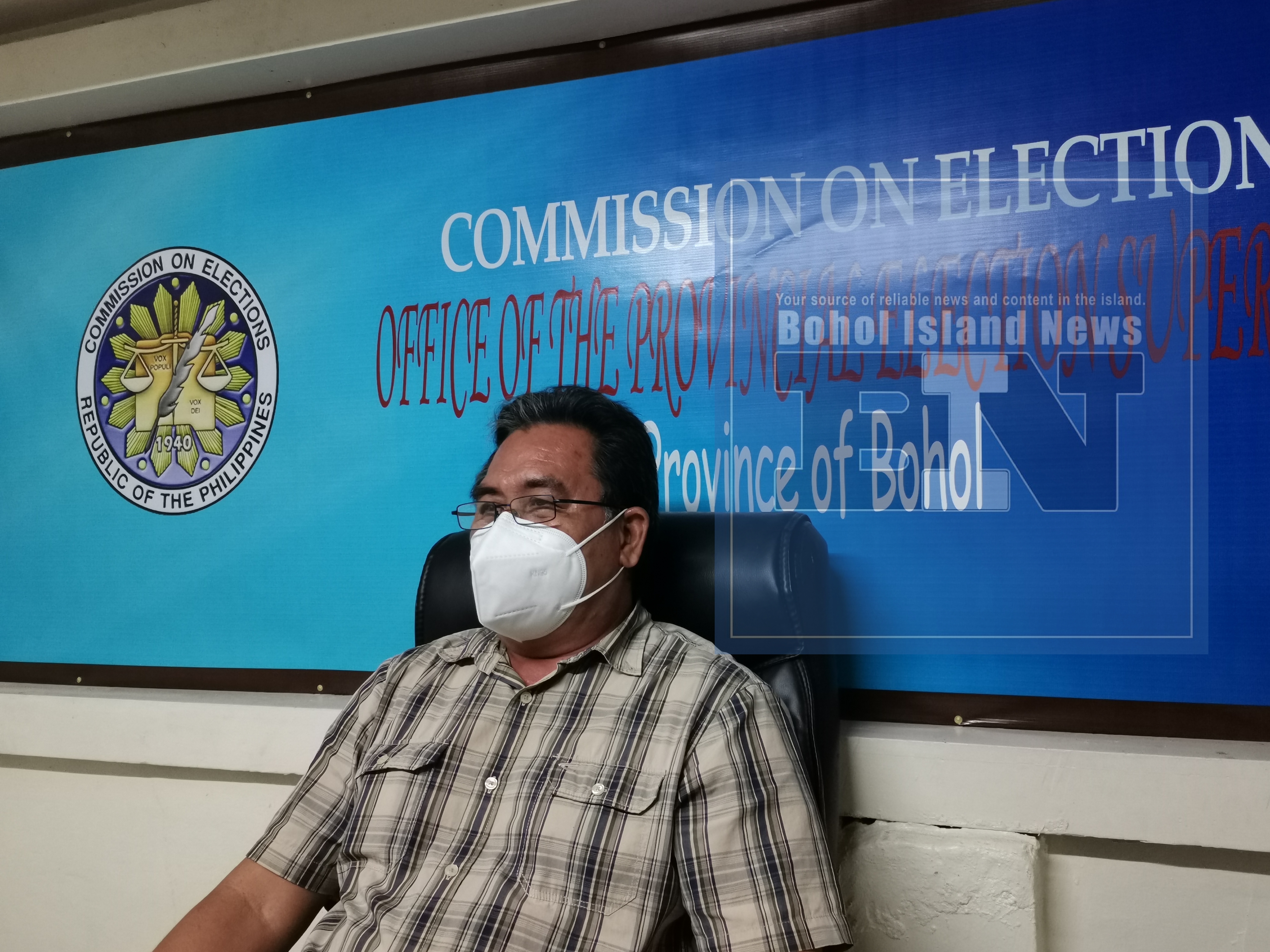 PINILIAY 2022: Bohol Comelec wraps first day of COC filing with 21 local bets on the list