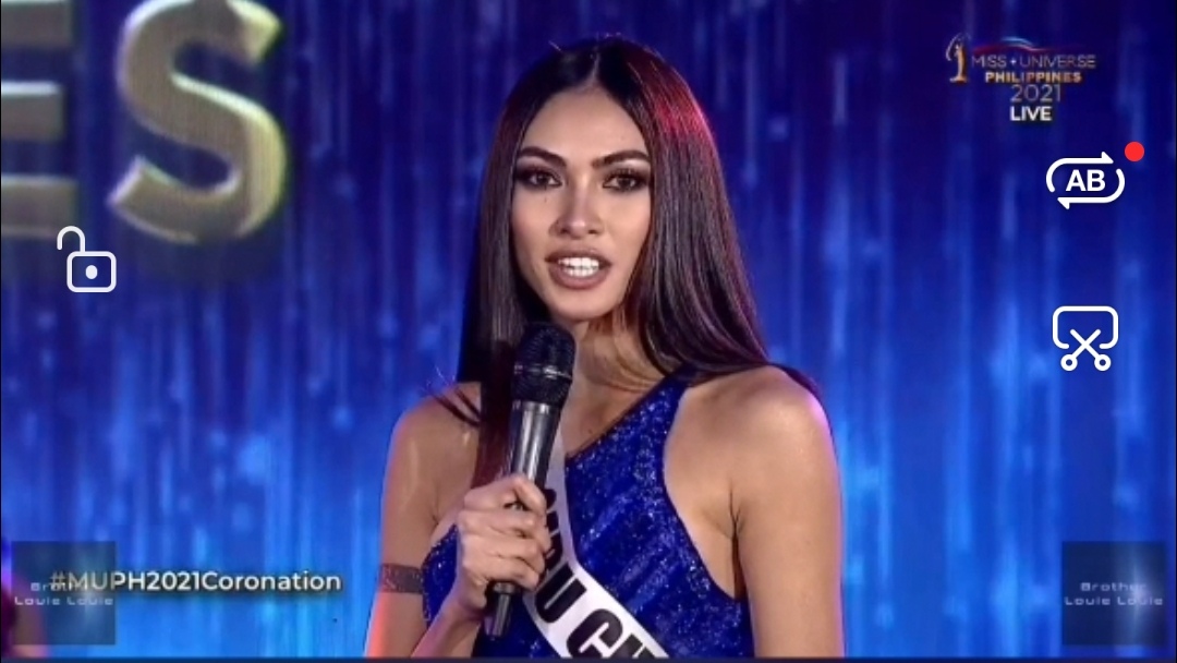 Cebu City’s wins Miss Universe Philippines 2021