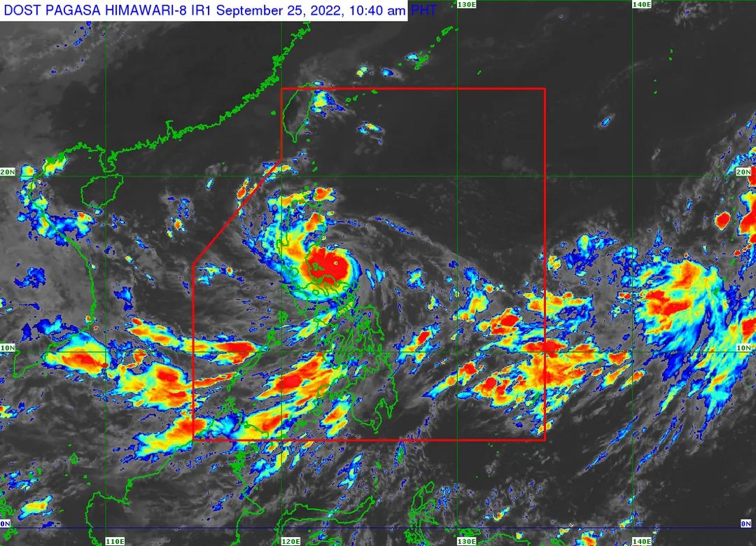 Super Typhoon Karding intensifies, Signal No. 5 in Polillo Islands, extreme northern portion of Quezon