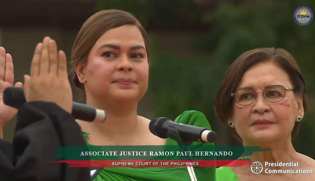 Sara Duterte takes oath as PH’s 15th vice president
