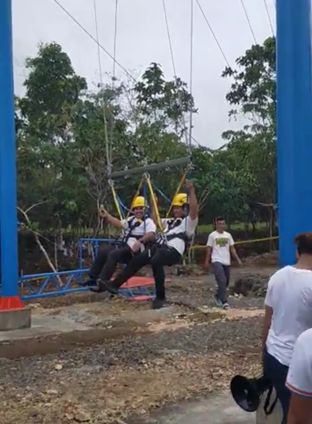 Danao town unveils ‘1st Giant Swing’ in Visayas