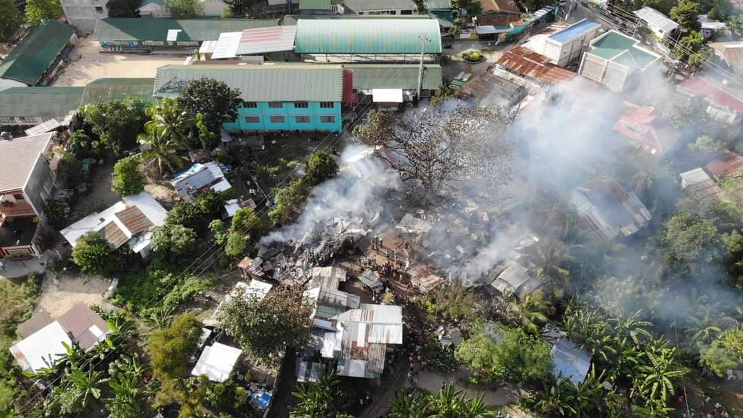 21 families lose homes in Tagbilaran fire