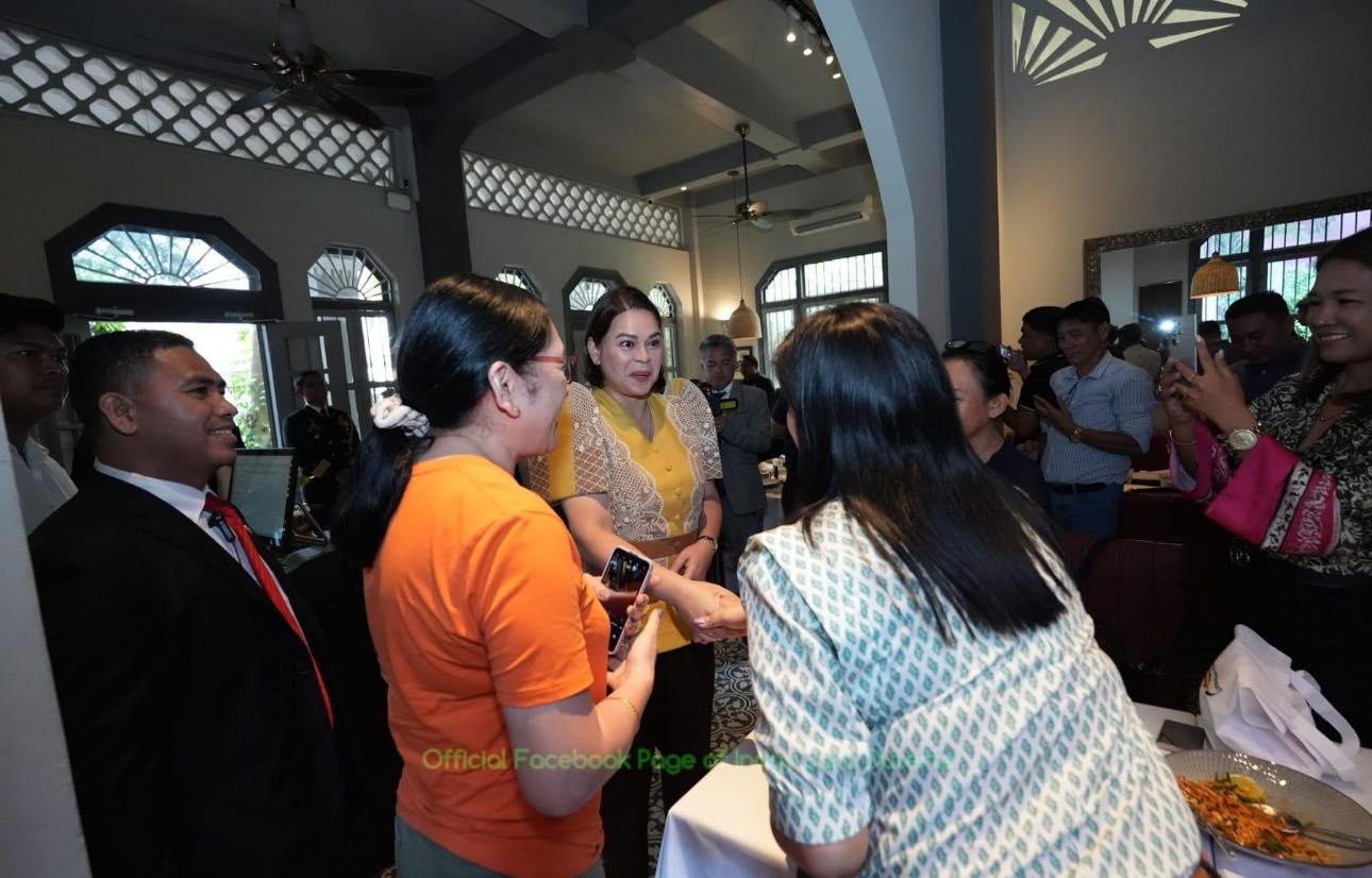 Kalipay ni VP Sara makauban mga Pinoy sa iyang pagduaw