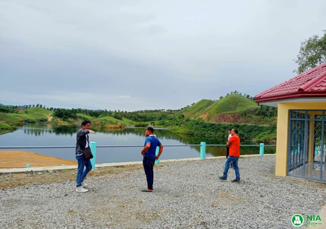 NIA-7 inspects Mabini-Cayacay Small Reservoir Irrigation Project