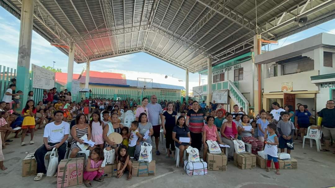 Capitol distributes aid for Nocnocan Island fire victims