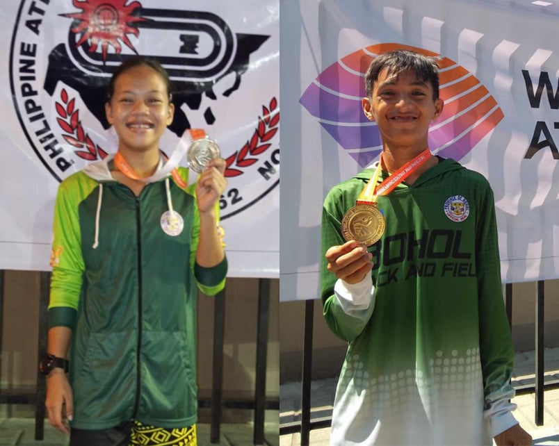 Two Boholano athletes to represent PH at South East Asian Athletics Championships&nbsp;