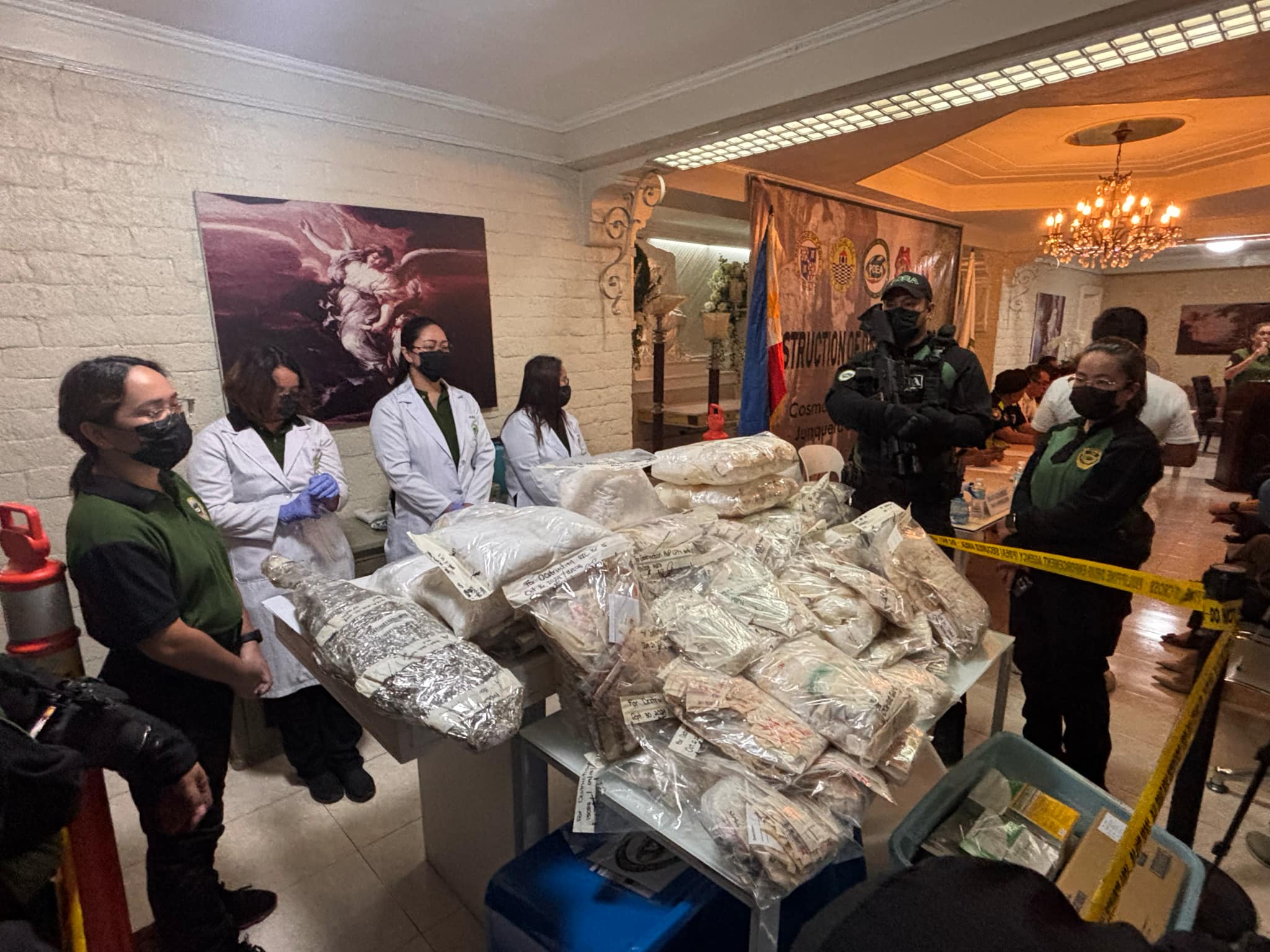 P489-M illegal drugs in CV including from Bohol burned