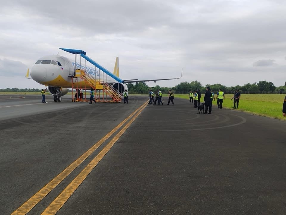 Bomb joke disrupte flight operation at Bohol-Panglao International Airport