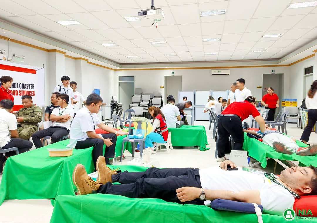 NIA nagsaulog sa ika-62 nga anibersaryo; bloodletting activity gipahigayon