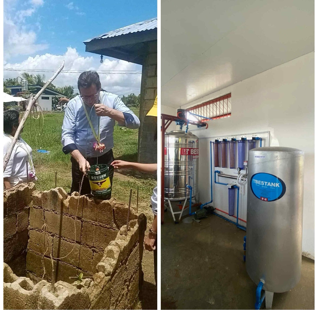 Solar-Powered Water System with UV filtration brings clean water  to Bohol farmers