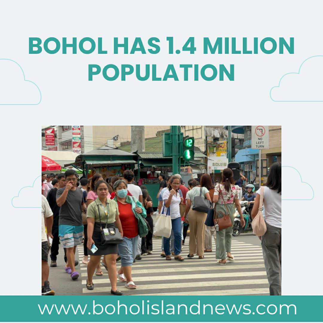 Bohol’s population rises to 1.41 million, PSA reports