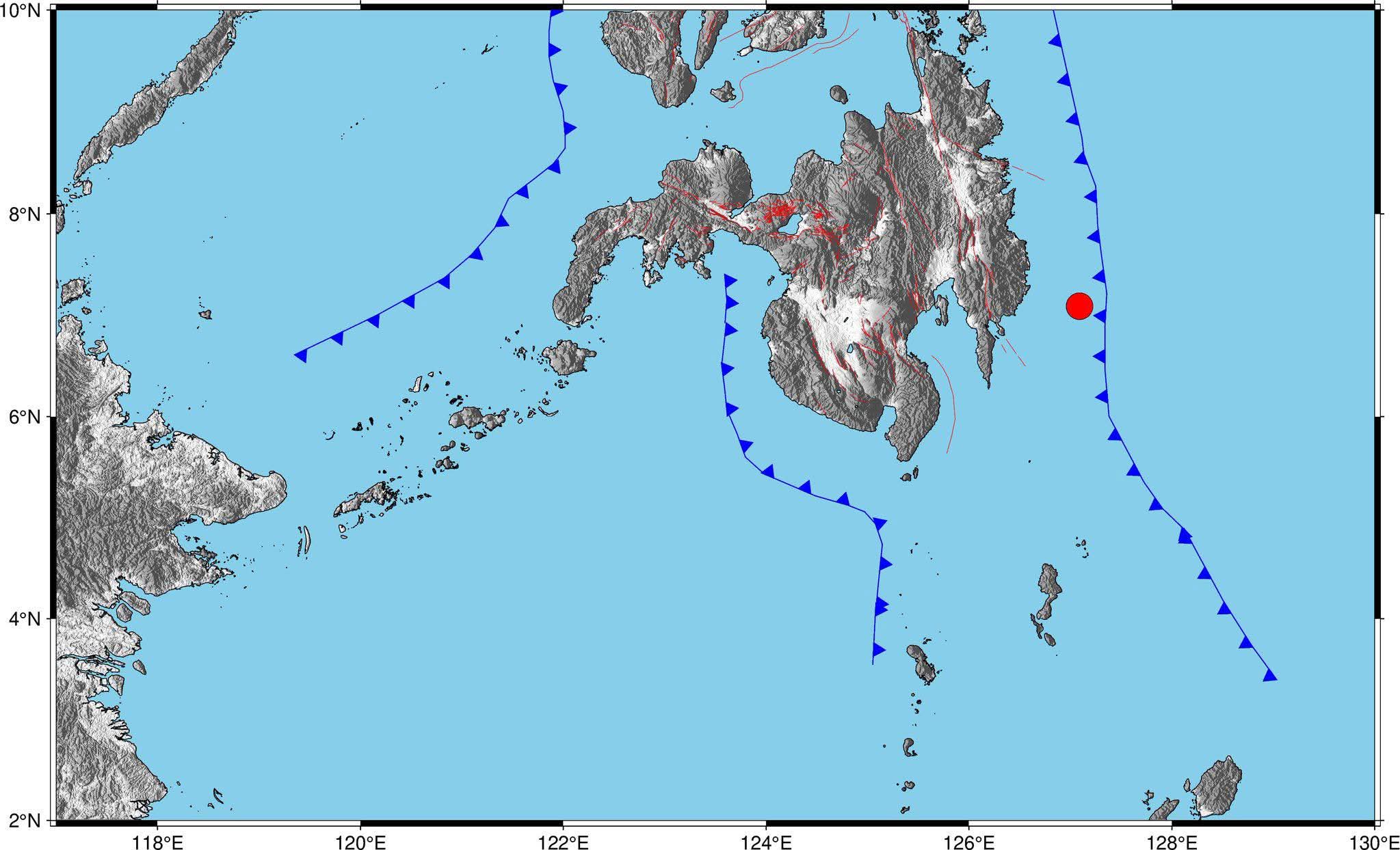 Magnitude 7.6 earthquake jolts offshore Manay, Davao Oriental; shakes Bohol