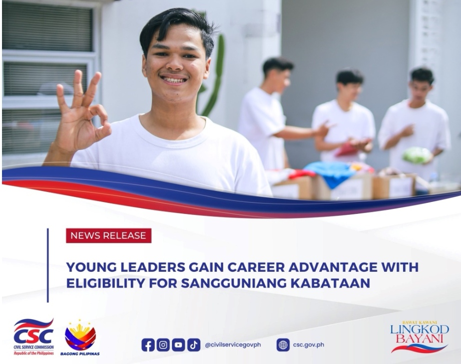 CSC mohatag og civil service eligibility sa mga kwalipikadong opisyal sa SK