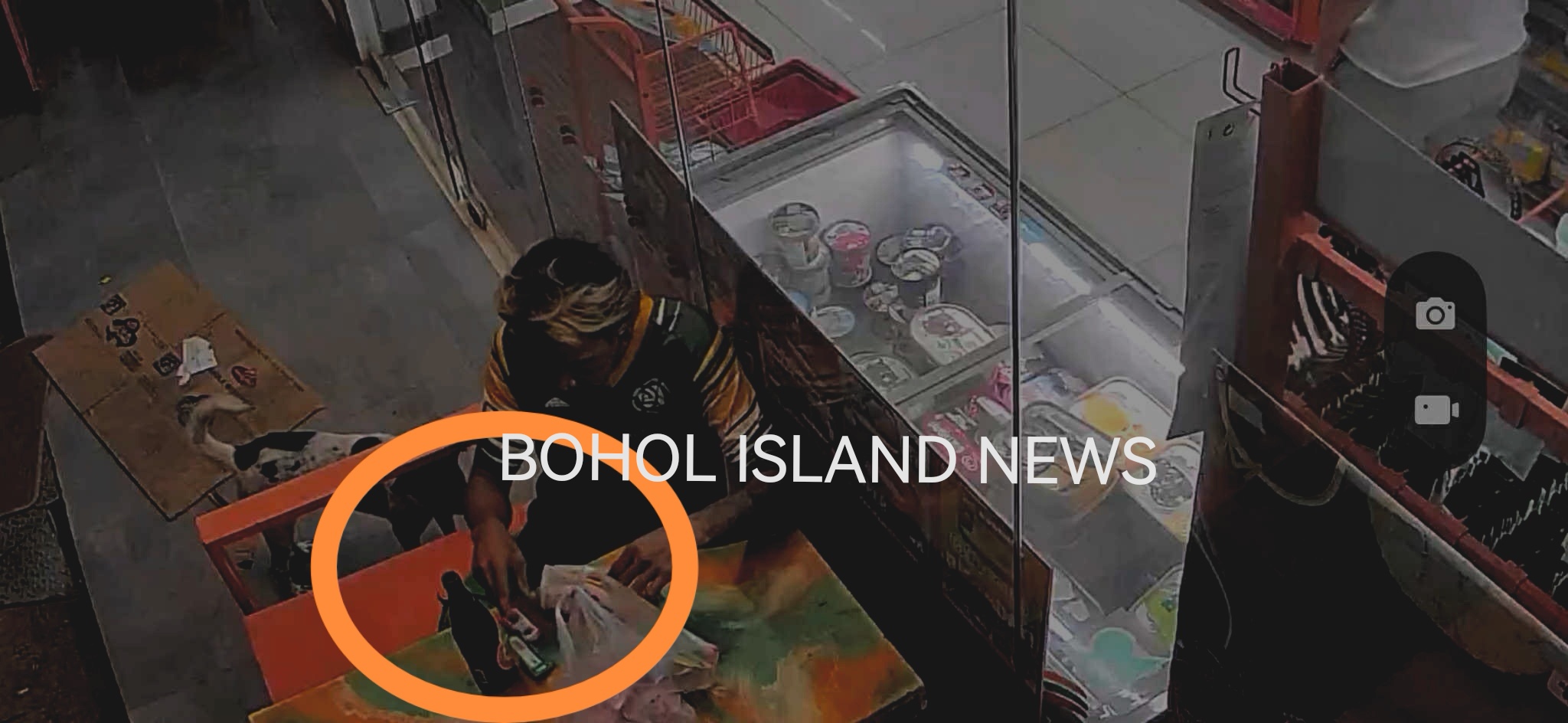 Suspek sa kawat sa Alona Beach nakita nga nag-inom og beer human sa insidente