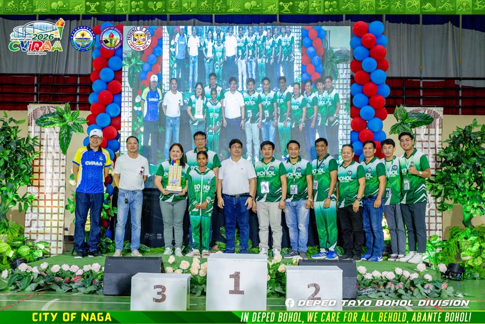 Bohol province wins second place in CVIRAA 2026