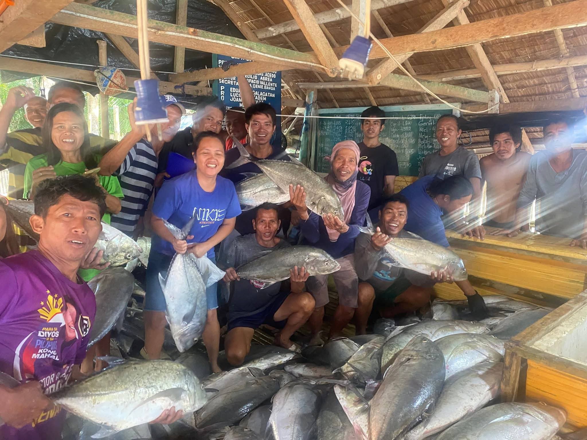 2.6 tons of ‘mamsa’ harvested from Lambaklad project in Jagna, Bohol