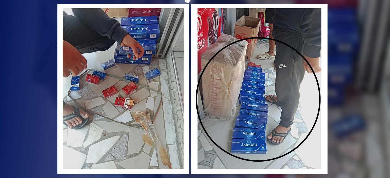 P56K worth of illegal cigarettes seized in Anda police operation