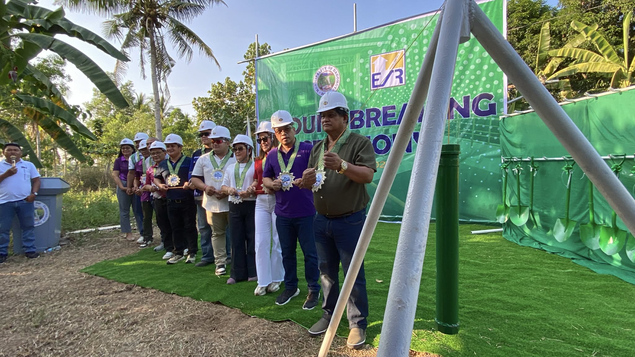 Dagohoy breaks ground on P43.8-M water system upgrade