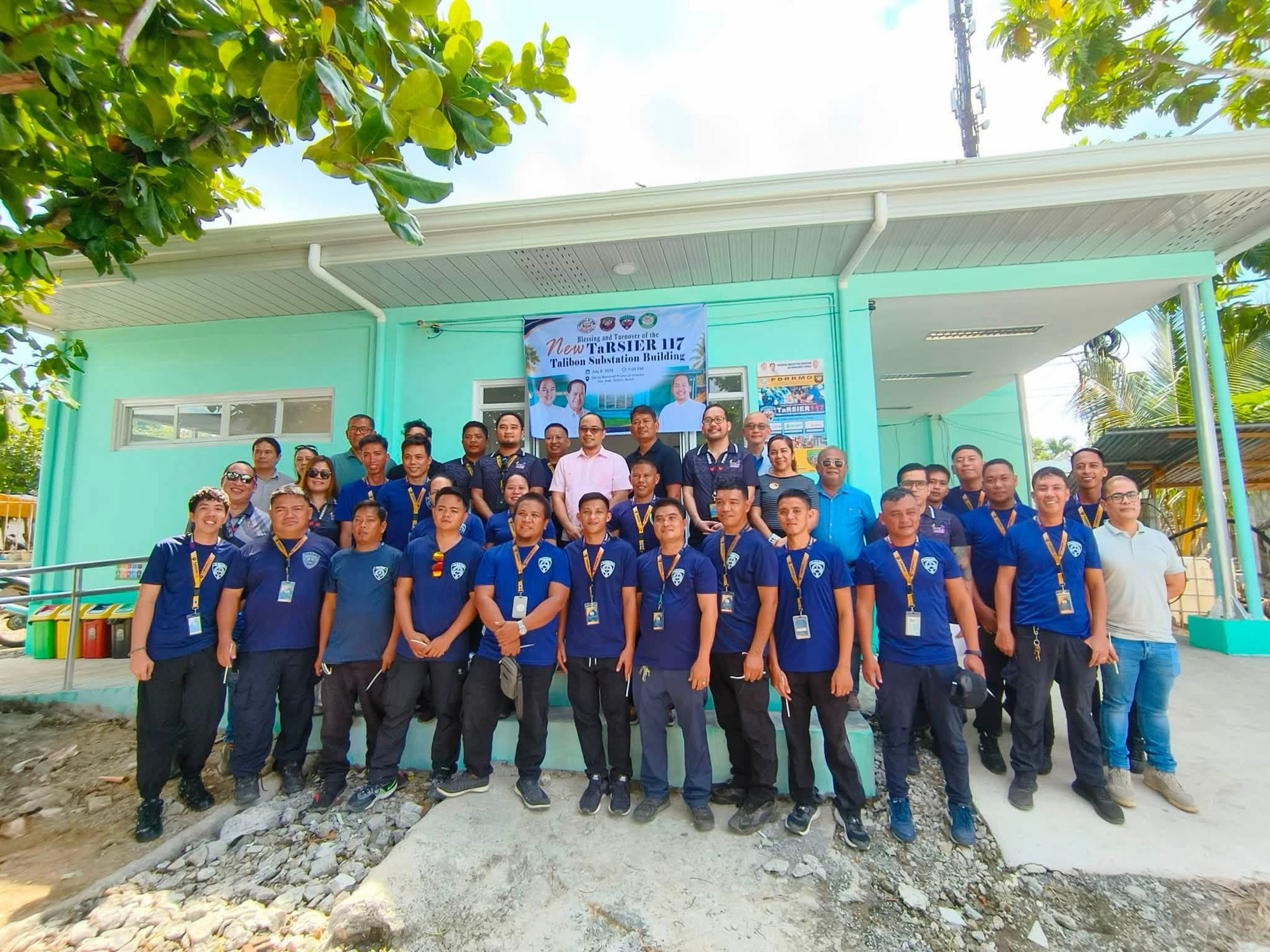 Bohol opens P2.8-M TaRSIER 117 substation in Talibon to strengthen emergency response