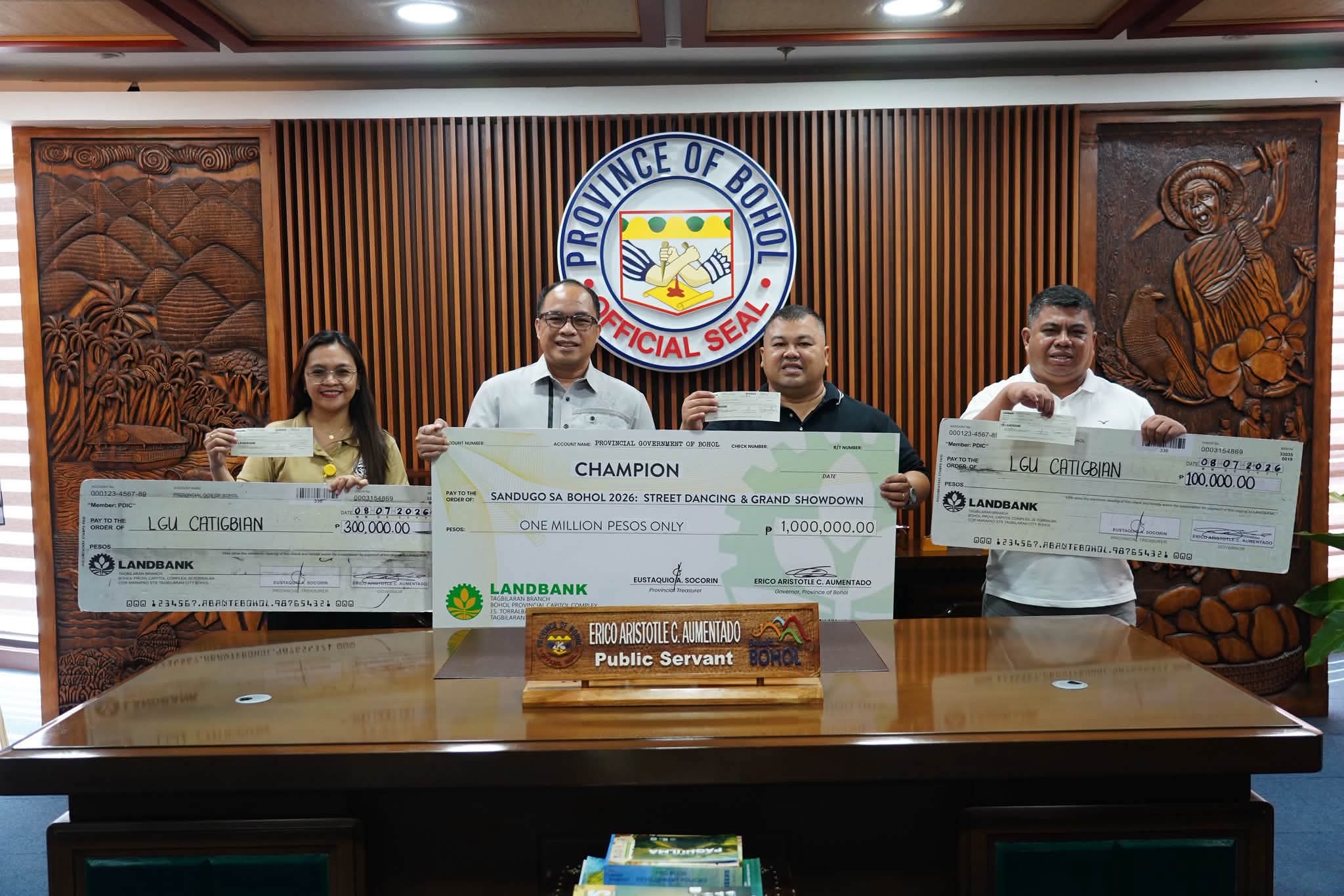 P3.2-M Sandugo 2026 street dancing, showdown prizes turned over to winning LGUs