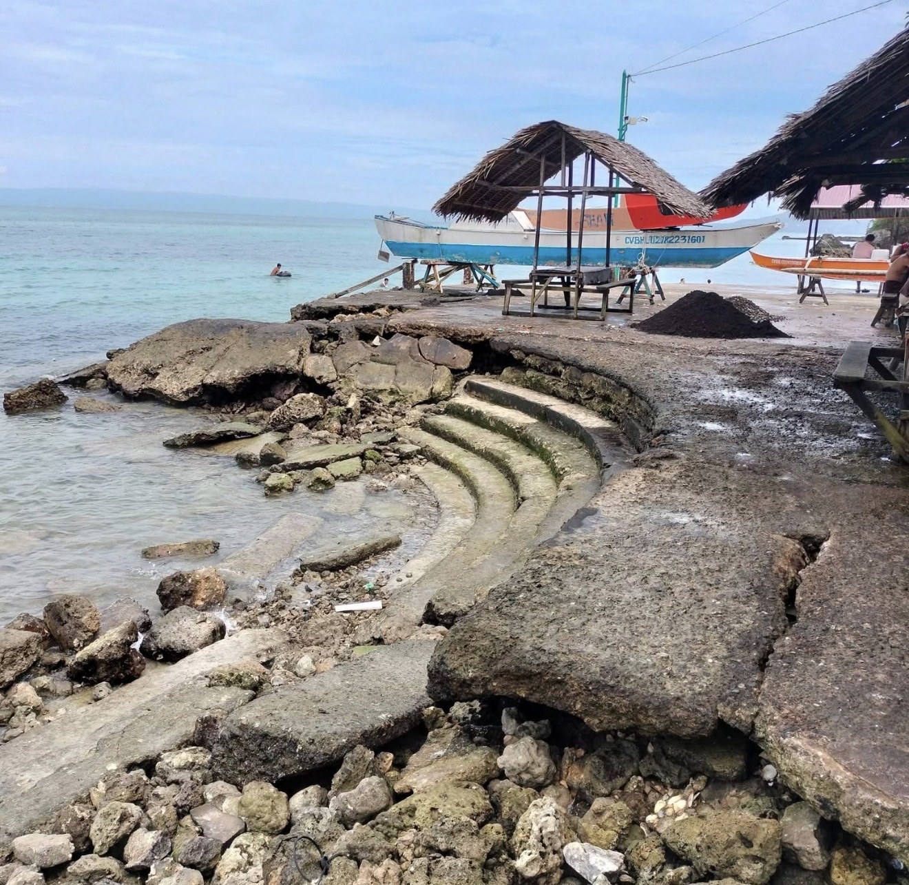 Caingget Beach rehabilitation project launched in Tagbilaran City