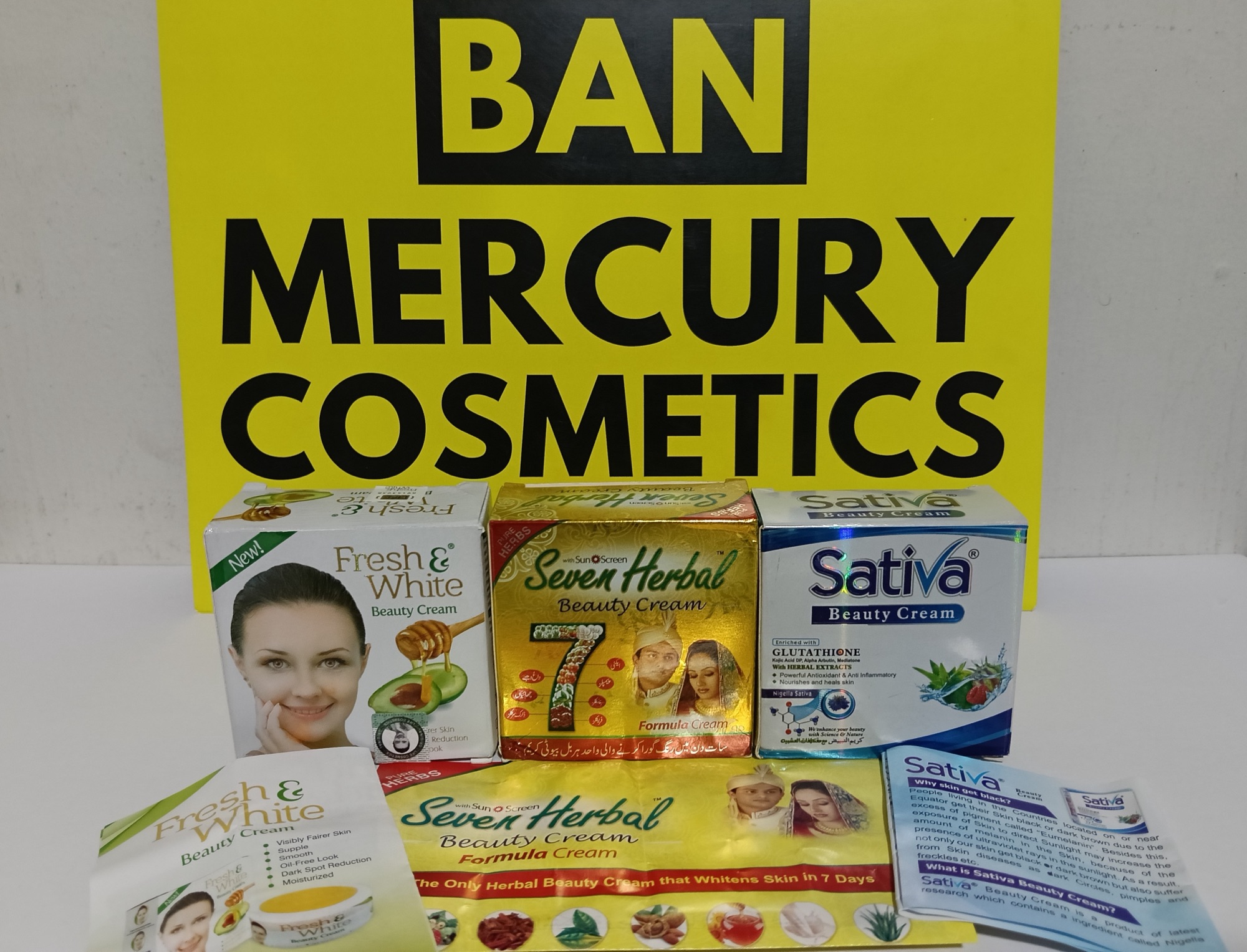 EcoWaste Coalition welcomes successive FDA advisories on unauthorized skin lightening products that pose mercury exposure risk